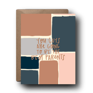 Best Parents Baby Greeting Card | A2