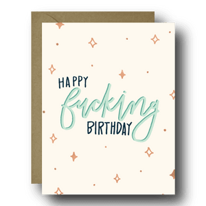 Magical Happy Fucking Birthday Greeting Card | A2