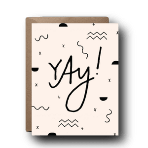 Yay Objects Congratulations Greeting Card | A2