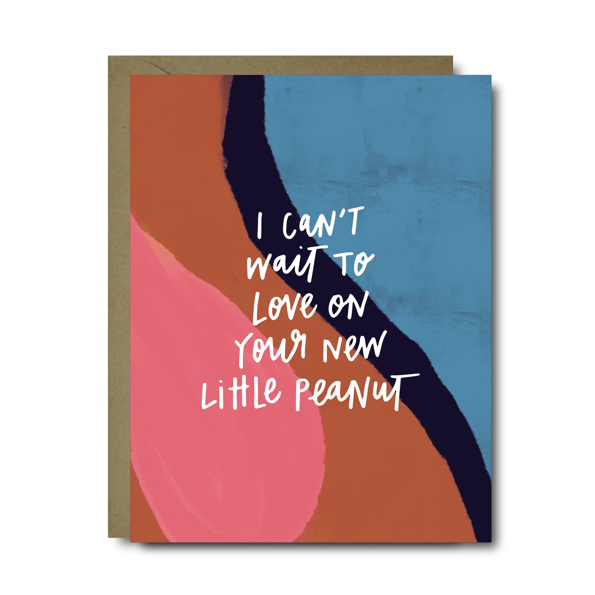 Love Little Peanut Baby Greeting Card | A2