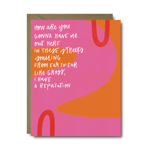 Smiling In These Streets Love Greeting Card | A2
