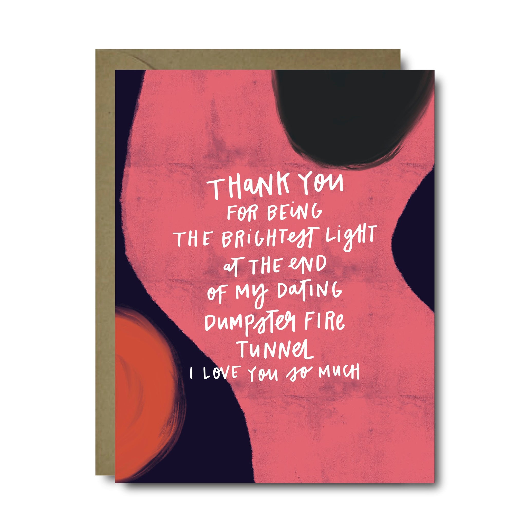 Dumpster Fire Love Greeting Card | A2
