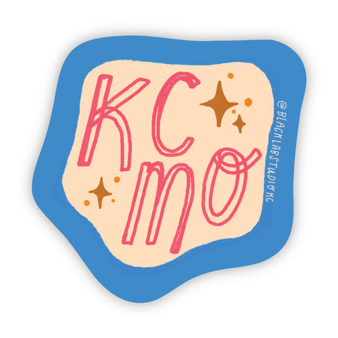 KCMO Badge Waterproof Sticker