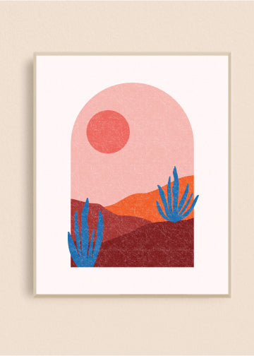 Arch Sunset 8x10 Art Print