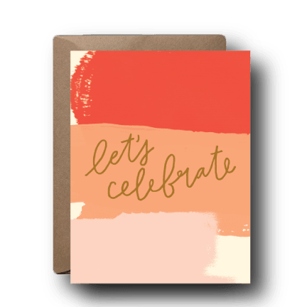 Let's Celebrate Congratulations Greeting Card | A2