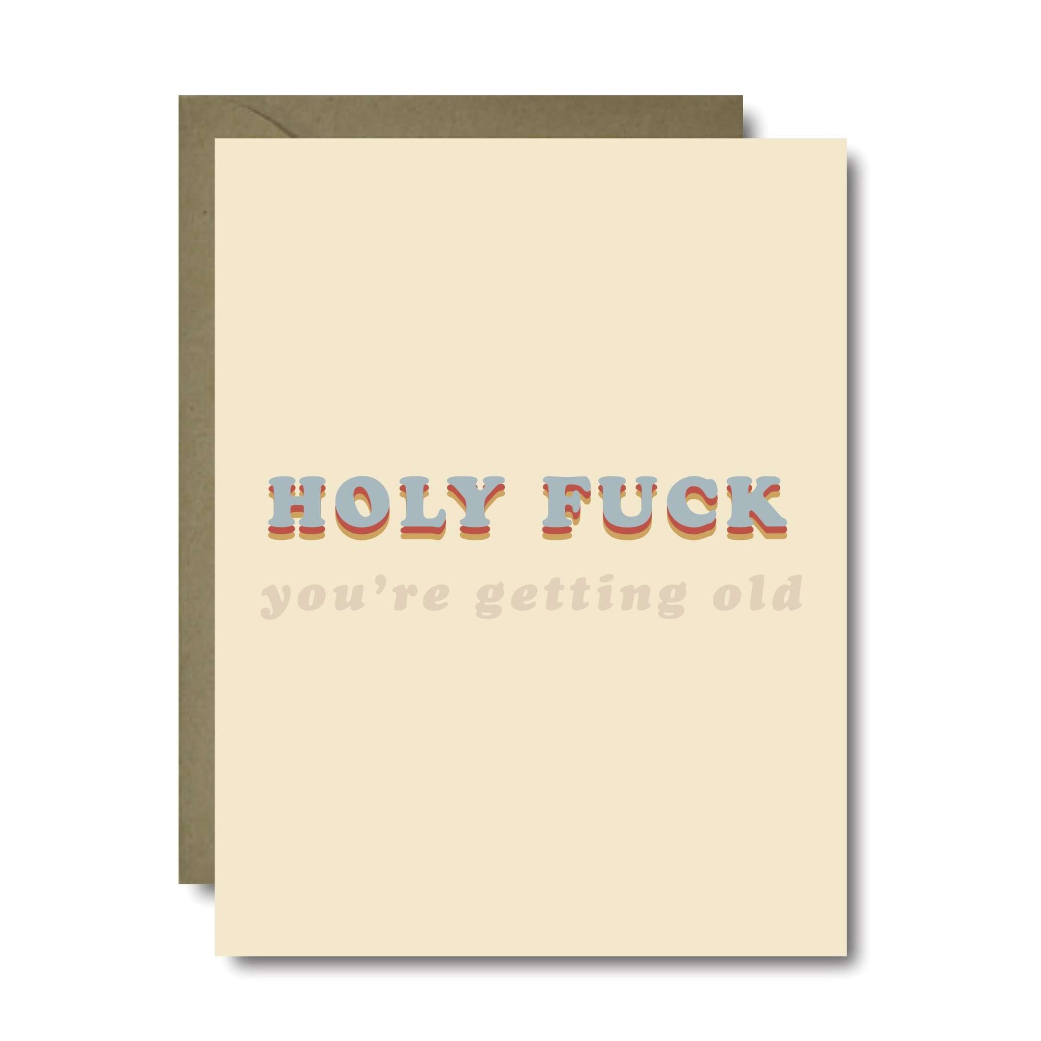 Holy Fuck Birthday Greeting Card | A2