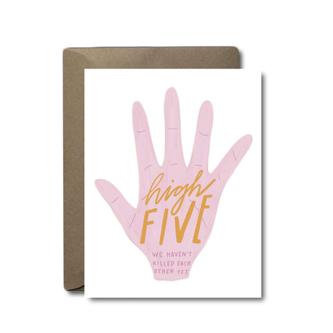 High Five Love Greeting Card | A2