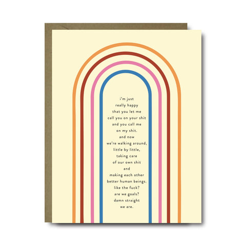 Couple Goals Love Greeting Card | A2