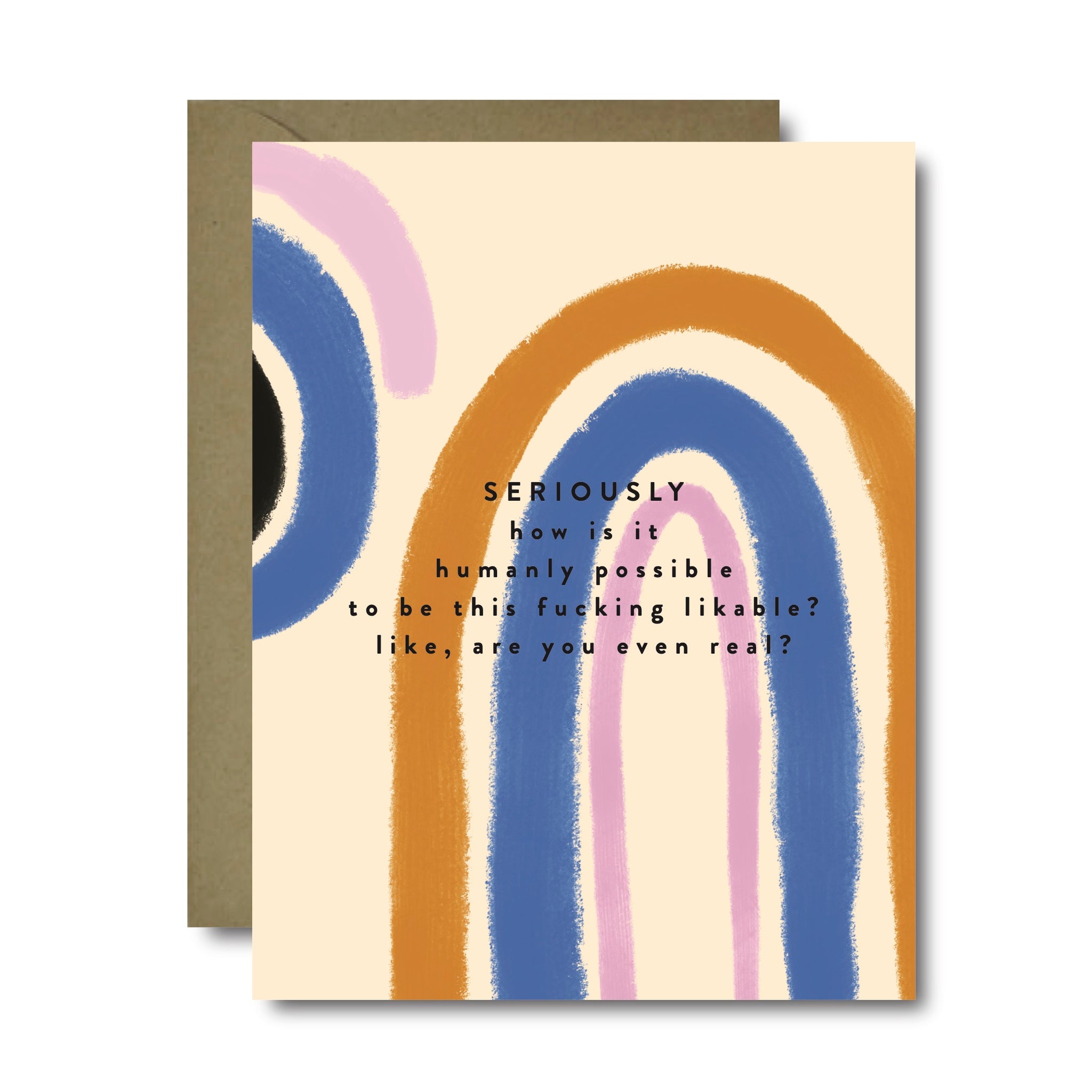 Likable Love Greeting Card | A2