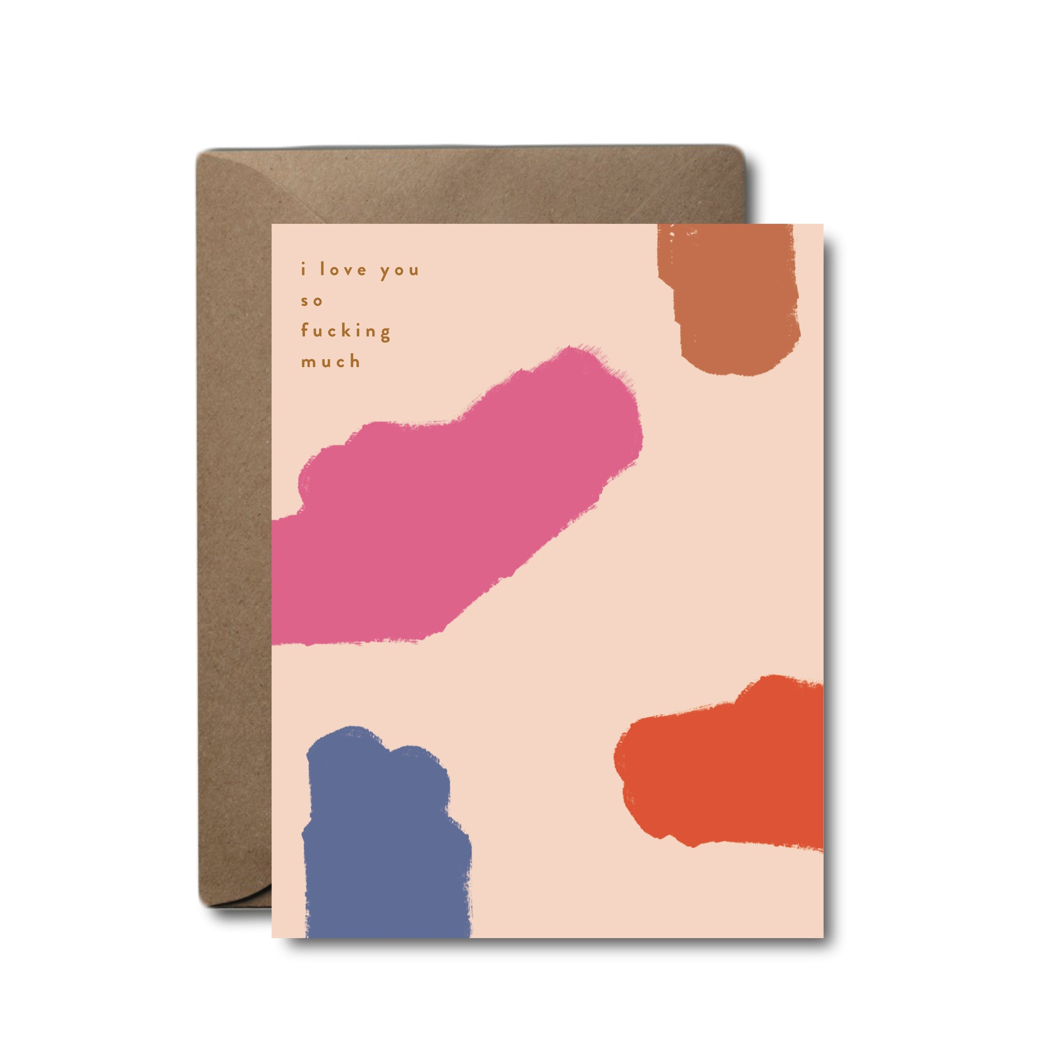 Love You So Fucking Much Love Greeting Card | A2