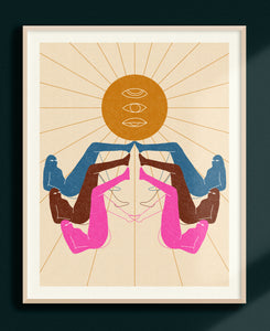 Sun Ladies United 8x10 Art Print