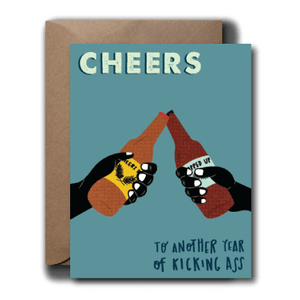 Cheers to Another Year Birthday Greeting Card | A2