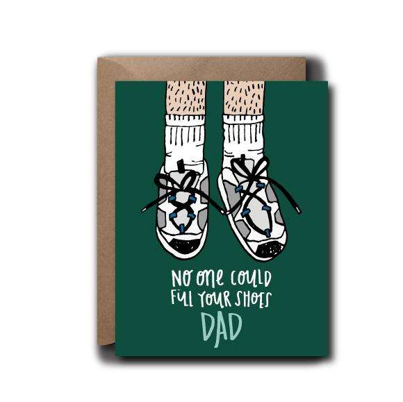 Dad Shoes Father's Day Seasonal Greeting Card | A2