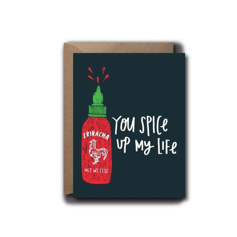 Spice Up My Life Love Greeting Card | A2