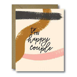 Whimsical To The Happy Couple Wedding Greeting Card | A2